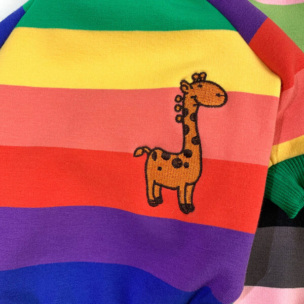 Rainbow Striped Pet Parent Sweatshirts - Image 5