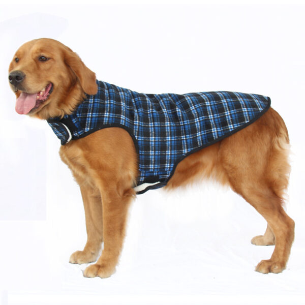 Flannel Vest for Large Dogs