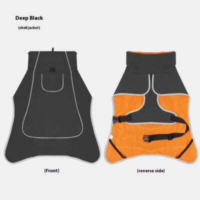 Dog Shell Jacket | Waterproof and Rainproof Dual-Use Trench Coat for Large Pets