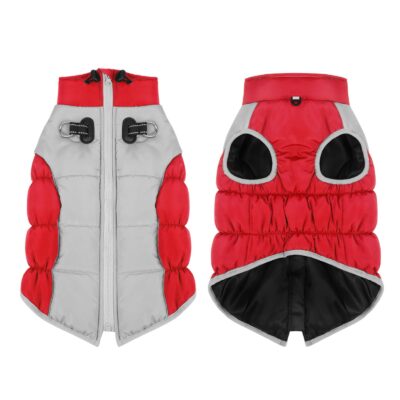 Reversible Waterproof Dog Winter Coat | Thick Padded Warm Jacket for Cold Weather