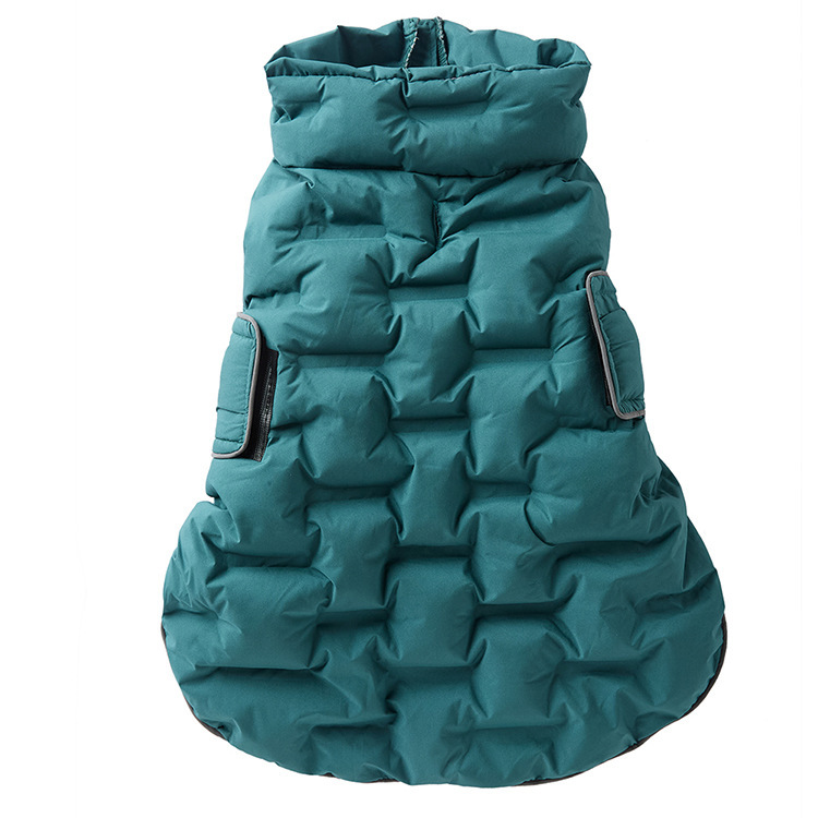 Waterproof Windproof Dog Jacket with Velcro Closure for Medium and Large Breeds - Image 2