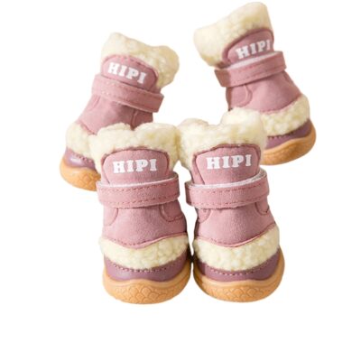 Winter Dog Snow Boots | Thick Anti-Slip Warm Puppy Shoes for Outdoor Adventures